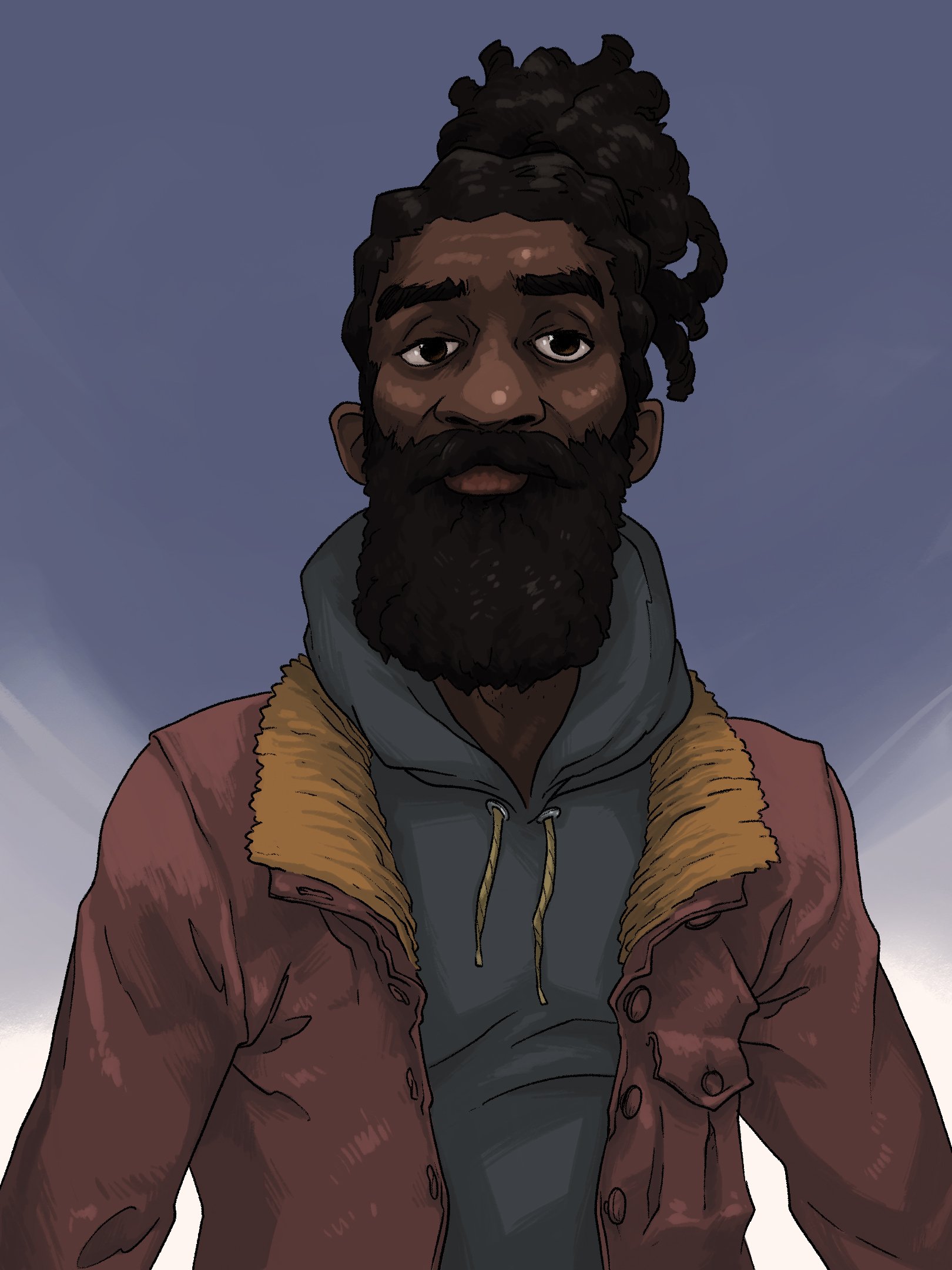 David Newton Character Card - KTMM by Trey Briggs