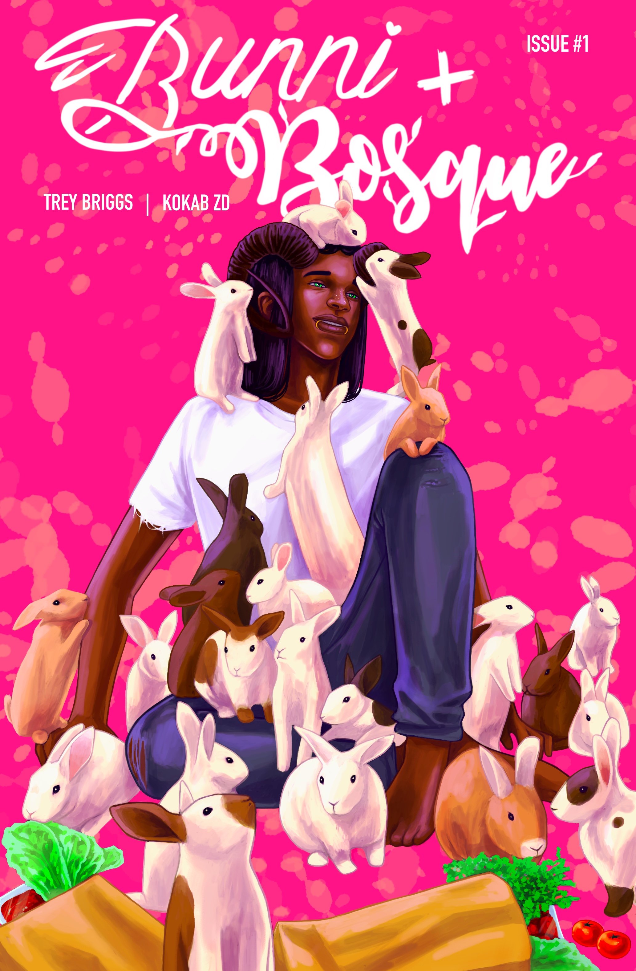 Bunni and Bosque - Comic Cover 1